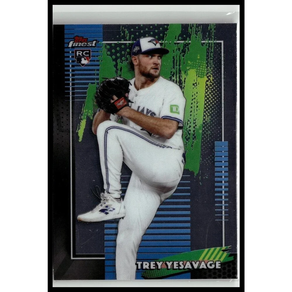 2026 Finest Trey Yesavage #96 Toronto Blue Jays Yellow Refractors Rookie #/275